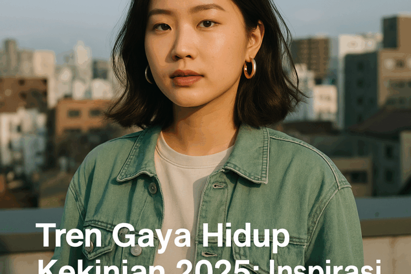 Tren gaya hidup kekinian 2025 untuk generasi muda, inspirasi fashion dan lifestyle modern di perkotaan