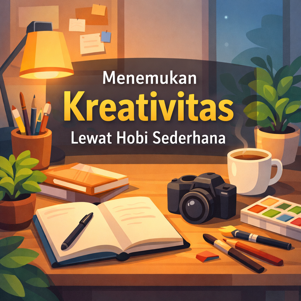 kreativitas lewat hobi sederhana sehari hari