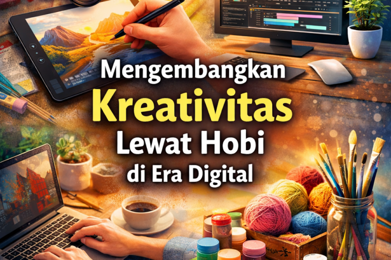 Mengembangkan Kreativitas Lewat Hobi di Era Digital