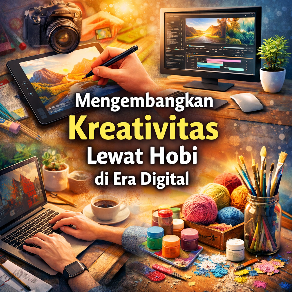 Mengembangkan Kreativitas Lewat Hobi di Era Digital